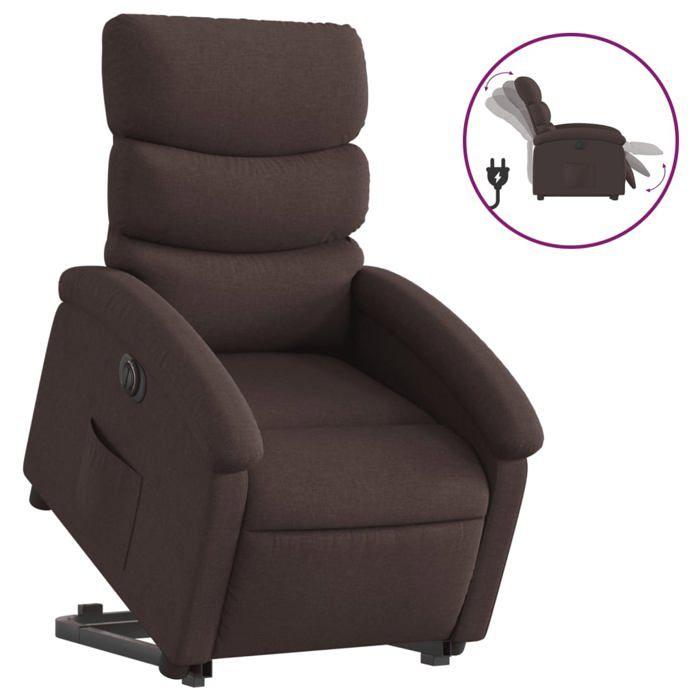 VidaXL Electric Recliner, Relaxation Chair with Adjustable Backrest and Footrest, Living Room Seat, Modern, 3204007
