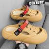 Unisex Summer Garden EVA Hole Shoes: Casual Outdoor Sandals & Trendy Beach Baotou Slippers