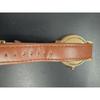 Used NIXON watch body brown leather band