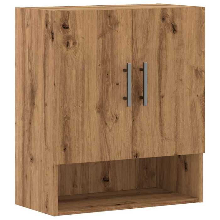 VidaXL Wall Cabinet Artisan Oak 60x31x70 Cm Engineered Wood, Cabinet, Display Cabinet, Storage Cabinet with 857299