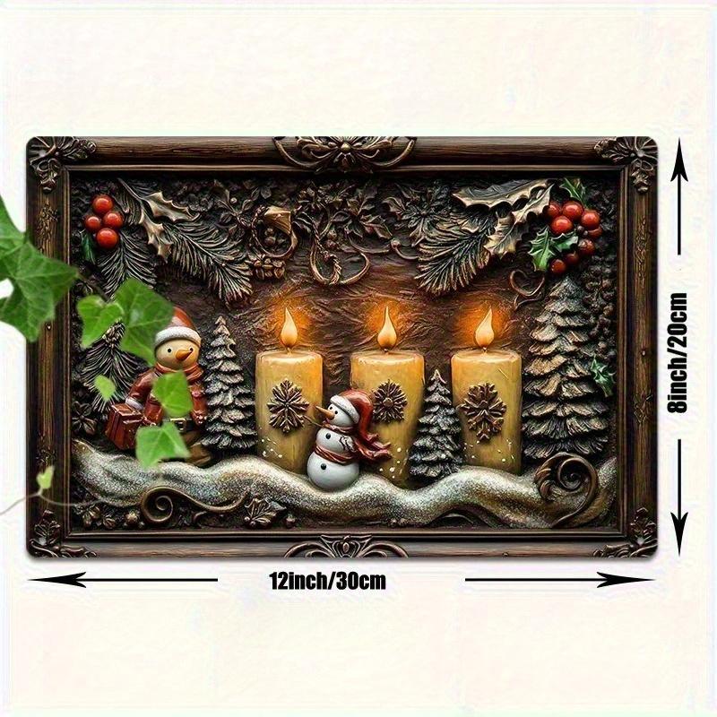 

2d Плоский 30*20см, Дерев яний настінний декор у вінтажному стилі, Міцна дерев яна табличка для декору басейну та фермерського будинку, Декоративний настінний плакат, для дому, кухні, 30*20cm