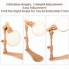 Portable Embroidery Hoops Stand Embroidery Holder Cross Stitch Stand  Needlework Tools