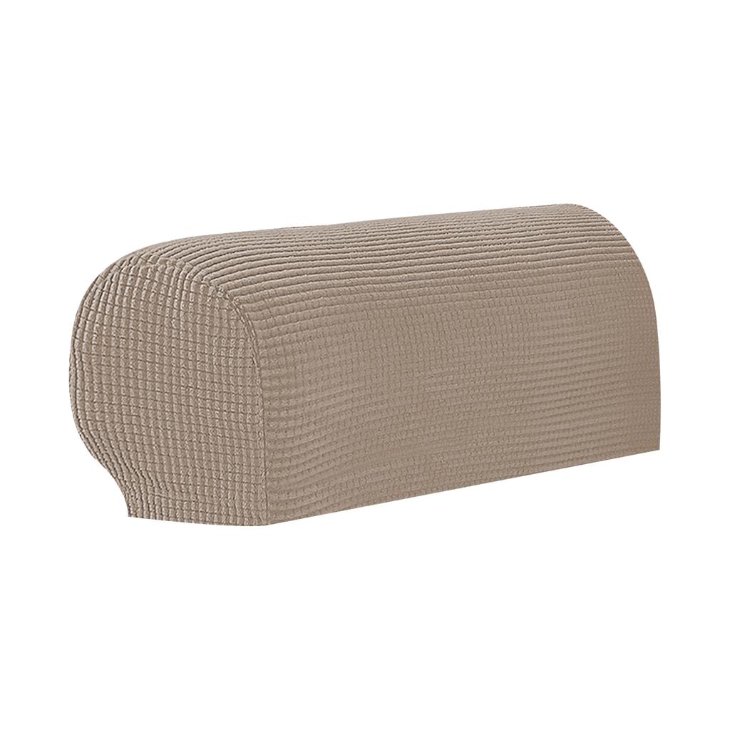 Stretch Fabric Sofa Armrest Covers 2 Pack Elastic Slipcover for Protecting Furniture from Dirt and Wear Durable Material