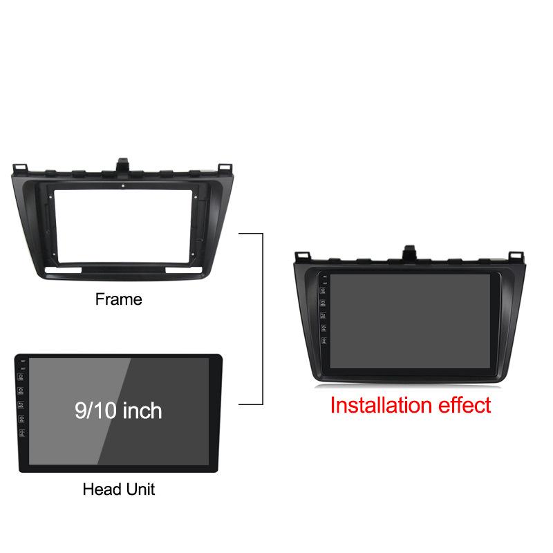 Android Navigator All-in-One Unit with Variable Frame & Wiring for 08-11 Mazda 6