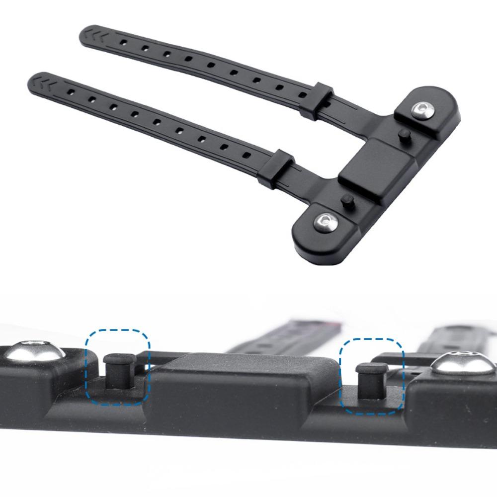Befestigungsclip Fahrradkesselständer Basis Verstellbar Multifunktional Fahrradflaschenhalter Halterung Adapter Silikon Rutschfest