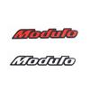 Brushed Aluminum Alloy Sticker for Honda MODULO J'S Racing Mugen