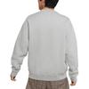 Nike Sweatshirts Men's Gray Crew Neck Moderate Regular CV0554-050