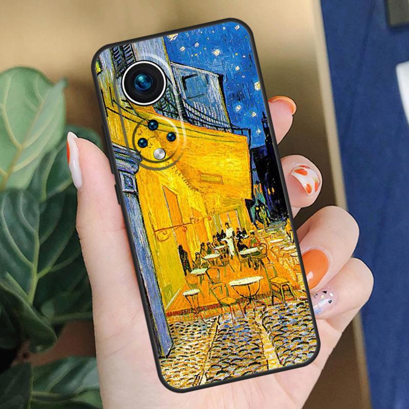 Van Gogh Oil Art Painting Case For Honor X9c X9b X8b X9a X8a X8 X9 50 70 90 Lite Honor 200 Pro Magic 7 5 6 Lite Cover