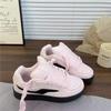 Light yellow color matching simple niche bread shoes ins trendy spring new student board shoes