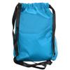 Polyester Fiber Drawstring Shoulder Thickened Travel Storage Bag Waterproof BackpackSky Blue