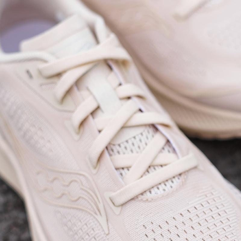 SAUCONY Mirage Flow Training Cushioning Non-Slip Low-Top Running Shoes Women Sneaker Khaki S18214-3