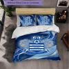 Queens Park Rangers Football Set Biancheria da Letto 3 Pezzi Morbido Copripiumino con Federe Set Decorazione Camera da Letto per la Casa