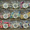 Orologio Intrecciato da Donna Dreamcatcher con Quadrante in Vetro per Regalo e Uso Casual