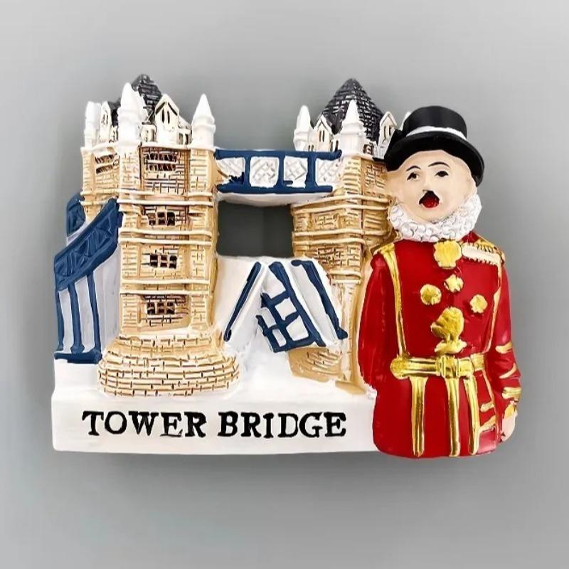 United Kingdom Fridge Magnets England Souvenirs Tower Bridge Big Ben Royal Guards Fridge Stickers Home Decoration Wedding Gifts