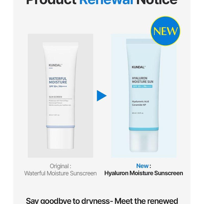 KUNDAL Hyaluron Moisture Sun