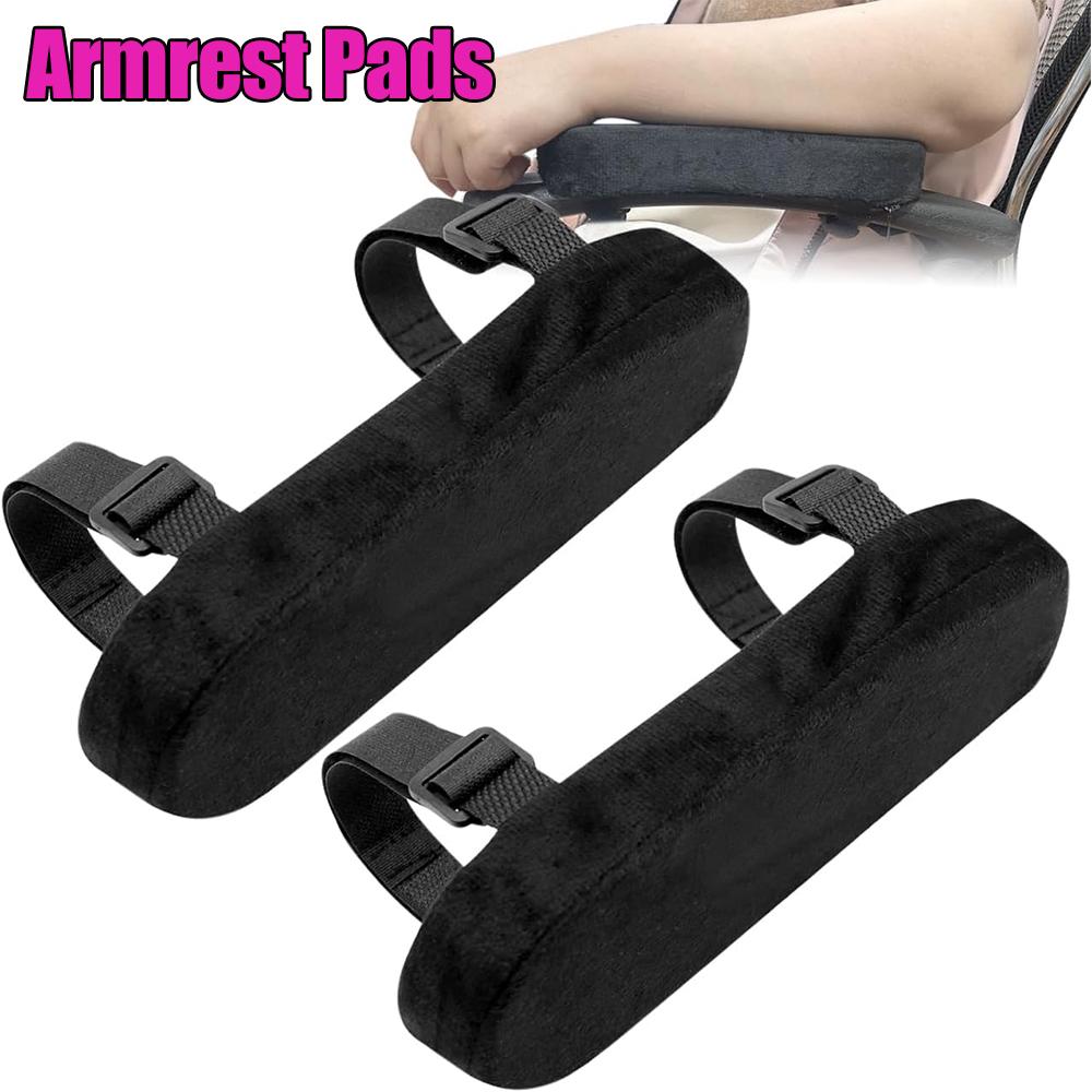 Comfortable Elbow Pillow Memory Foam Office Chair Armrest Pad PP Cotton Filling Soft Armrest Cushion for Home Office
