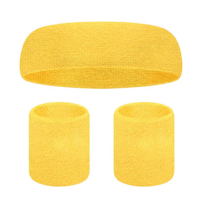 TULX Sports Towel Wristband & Headband Set