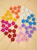 Exquisite Double Flower Necklace & Three-Dimensional Floral Earrings Set