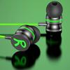 3.5MM In-ear Earbuds with Noise-canceling Mic Dynamic Sound Heavy Brass Wired Gaming Earphones for Phones