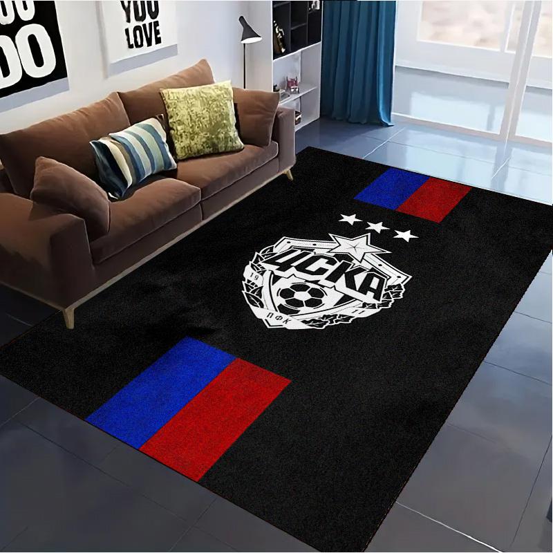 CSKA Moscow Carpet Rug for Living Room Bedroom Home Sofa Decoration,Kids Play Non-slip Floor Mat