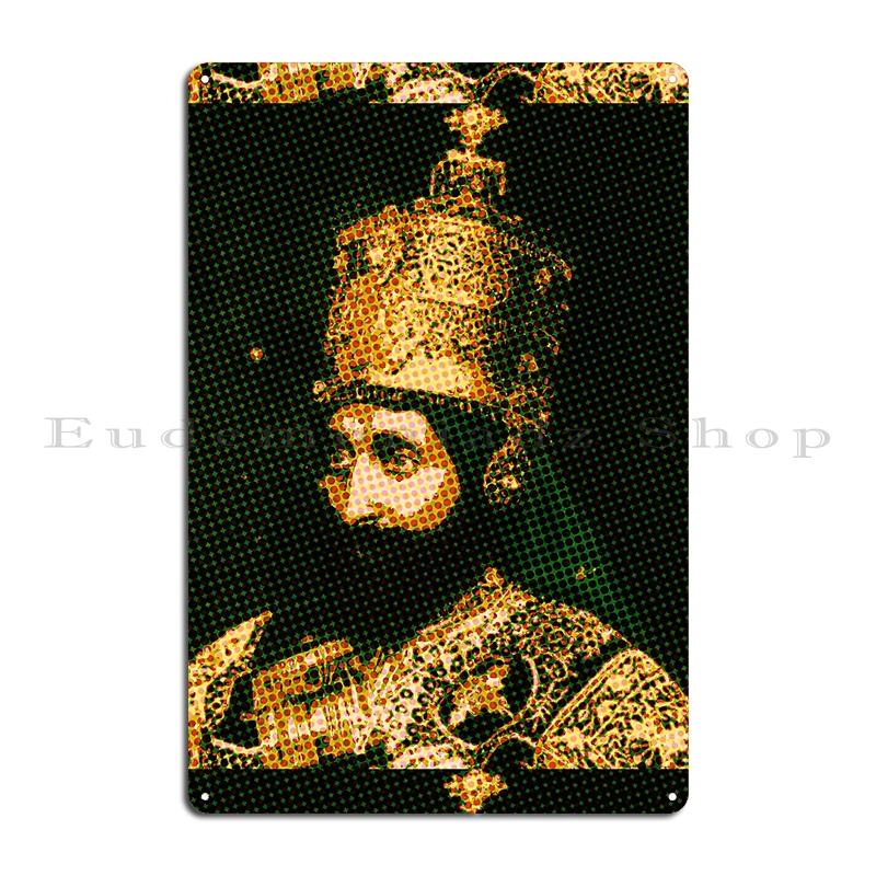 

Haile Selassie Metal Sign Pub Wall Pub Designer Cave Bar Ethiopia Tafari Makonnen Tin Sign Poster 20x30cm