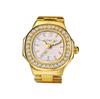 Ring Watch Women's Free Size Fashion Ring Gold Cute Waterproof Sparkling Analog Watch Gift for Girlfriend Birthday Christmas Valentine's Day