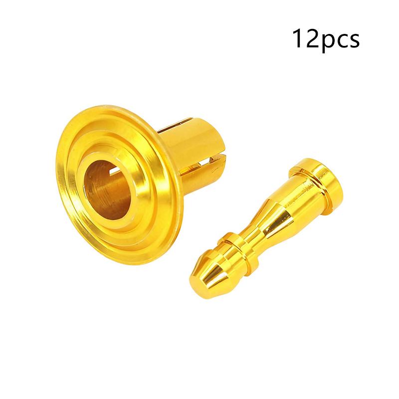 New PrecisionLock Push Pin Rivet CNC Aluminum M5x15 For Motorcycle Universal 1/6/12Pcs