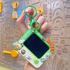 Creative Small Graffiti Board Keychain Bag Pendant Cute Couple Car Key Chain Pendant Can Draw And Paint Board Kids Toys Gifts