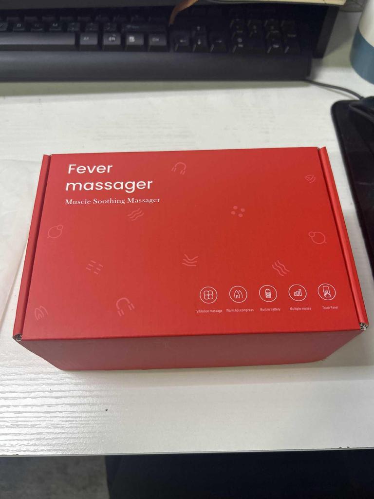 Wiederaufladbare Knöchel-Wärme- & Massage-Unterstützung Elektrisches Fußmassagegerät