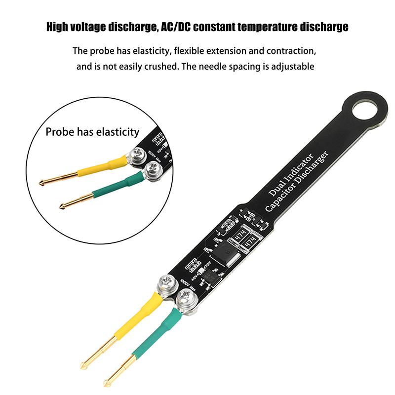 1Pc Capacitor Discharge Pen Ac/Dc Switch Power Supply Repair Discharge Maintenance Tool Ac8-380V/Dc 12-540V