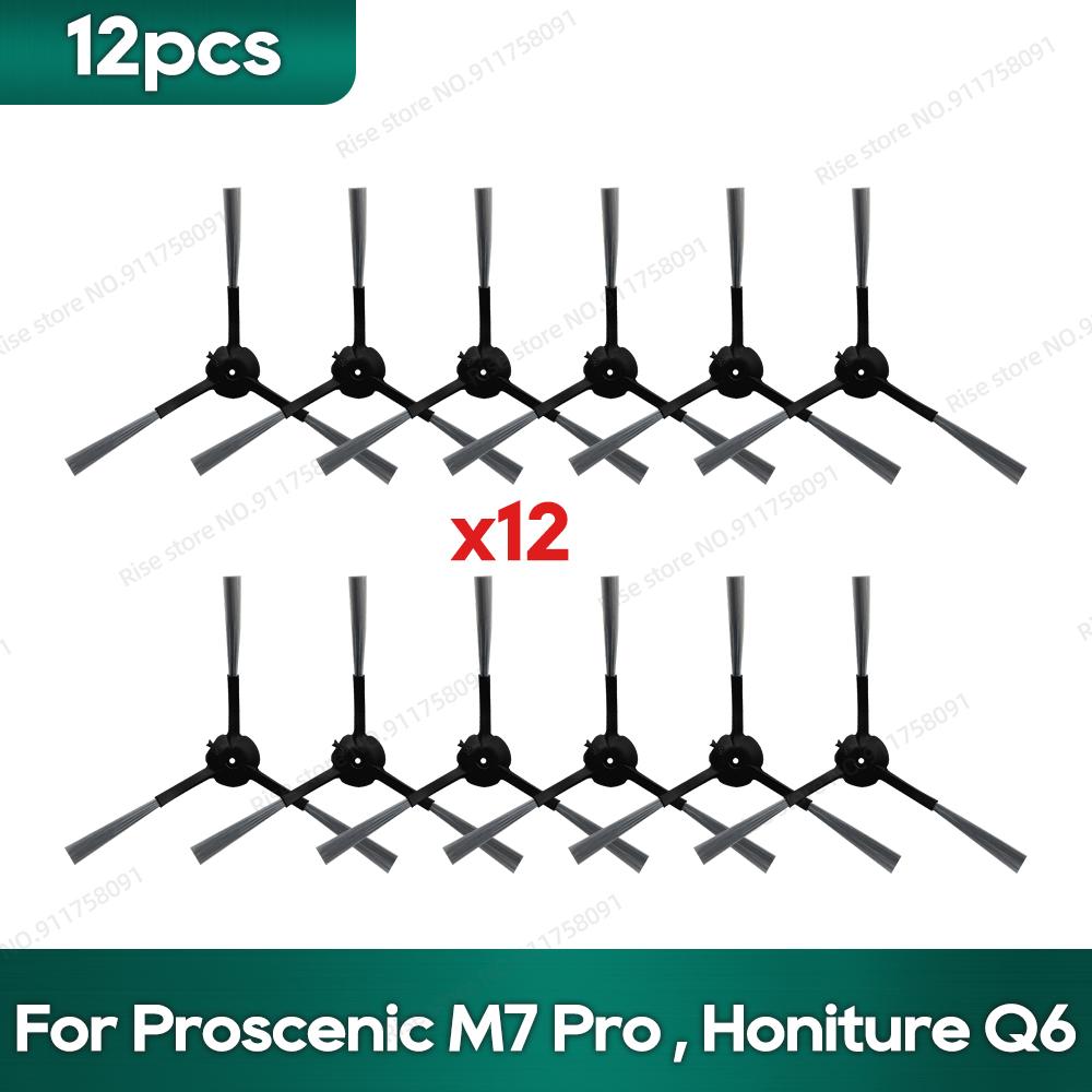 Kompatibel für Lenovo t1s Pro Proscenic M7 Pro, Honiture Q6 Zubehör Roboterstaubsauger Walzenbürste Hepa-Filter Wischtuch Staubbeutel Teile