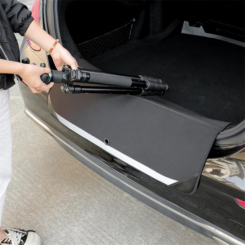 

73X56.5CM SUV Cargo Liner Car Bumper Guard Waterproof Dog Seat Cover Protector Pet Trunk Mat Universal for Vehicles Jeeps Vans 73x56.5cm чёрный