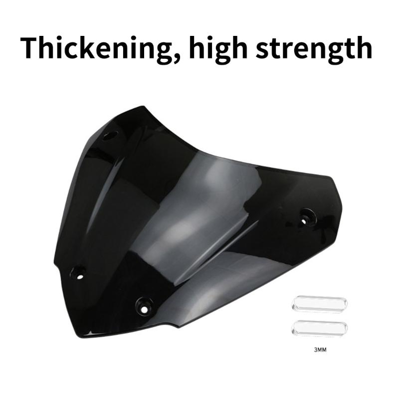 Akryl Vindruta Visir Aerodynamisk Motorcykel Vindruta Motorcykel Avleder Enkel Installation för Xmax300