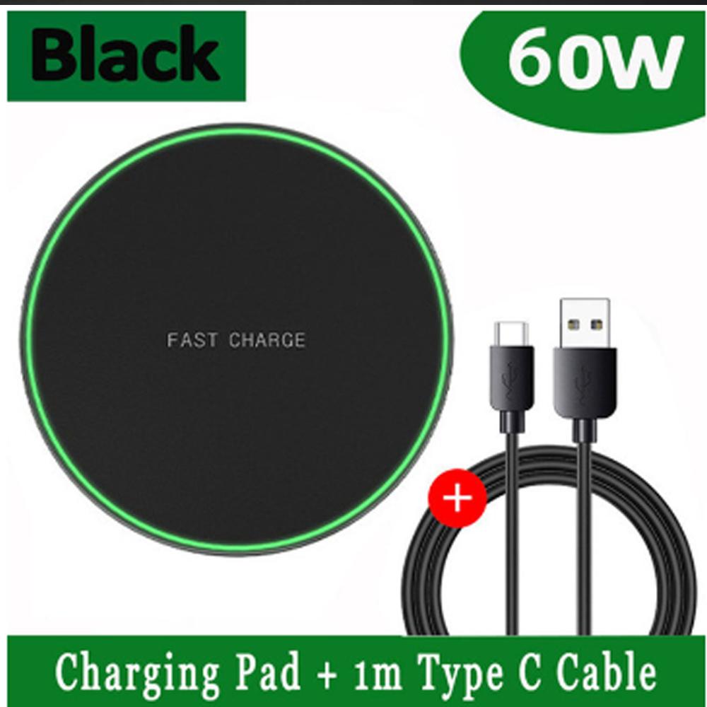 Wireless Charger for LG Velvet G9 G7 G8 G8X V30 V40 V50 V35 V60 ThinQ 5G HTC Wildfire E X U19e 30W Fast Charging Holder