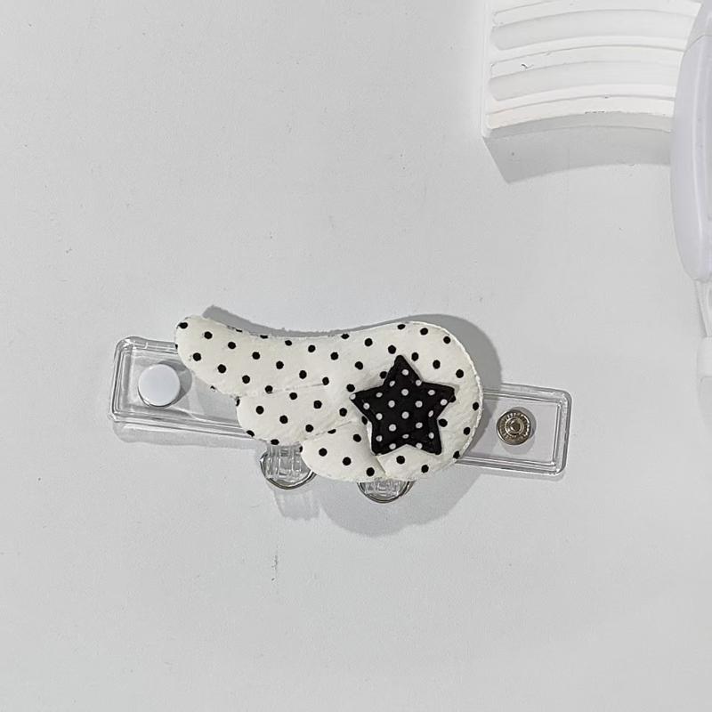 Ins Style Cartoon Wings Stars Hanging Buckle Extension Buckle Pendant Display Buckle Diy Jewelry Accessories Bag Charm Pendant