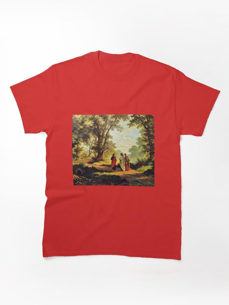 Cross Road Road To Emmaus Classic Unisex T-Shirt
