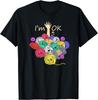 I'M Ok Yarn Crochet Knitting Funny Cat Lovers Crafting Gift Unisex T-Shirt