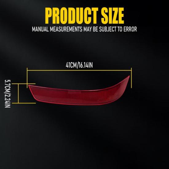 Rear Left For Bumper Reflector Mercedes Benz GL GL350 2010-2012 GL450 1648200974