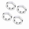 Aluminum Alloy    Wheel Nuts 17mm Spanner for 1Celsius8 RC Car Accessory (Silver)