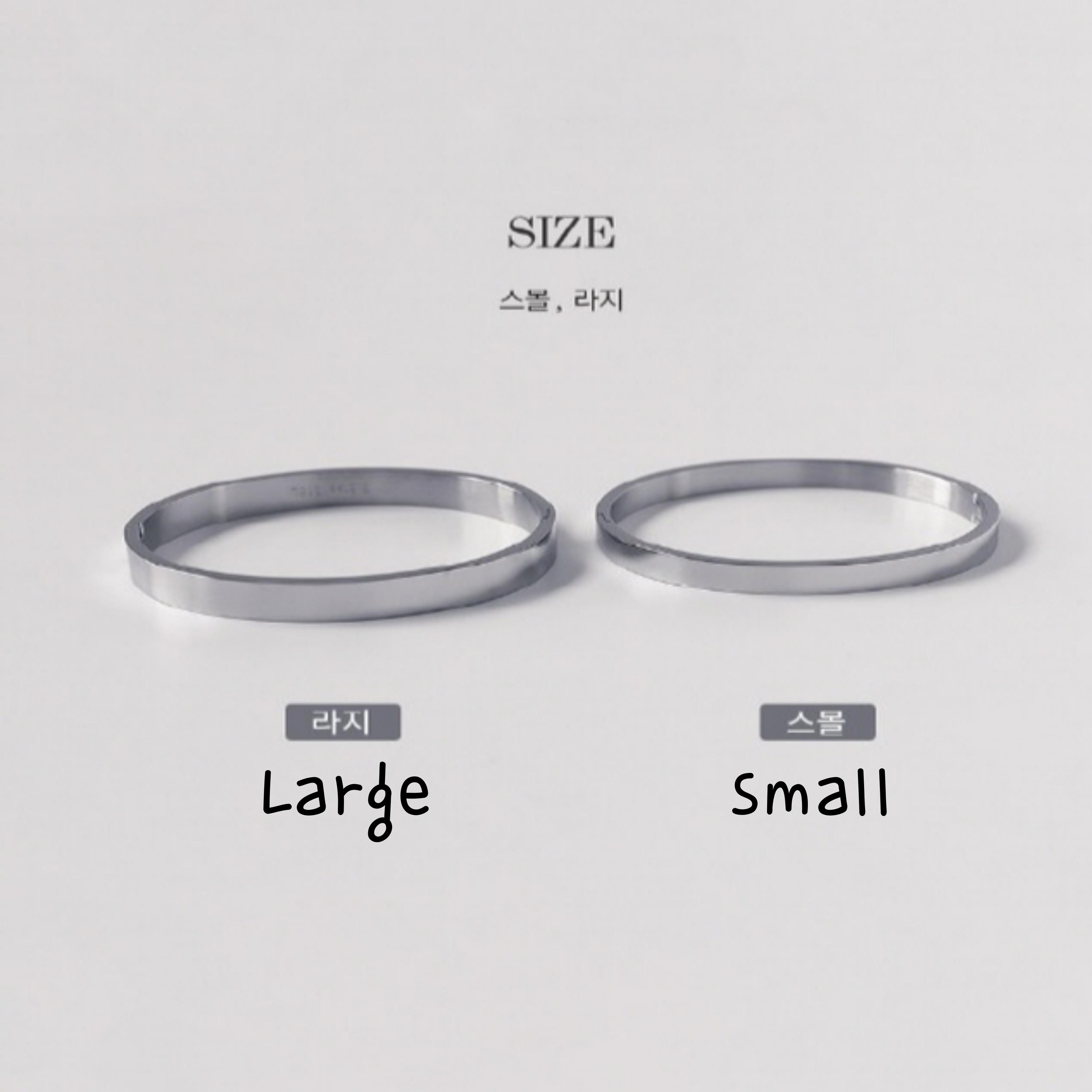 

Просто браслет L срібний