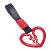 Car Hanging Leather Sling Ring Entry Assistance Grip Handle Bus Handle Strap Grip Warning