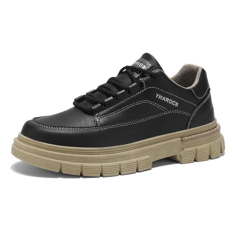 New breathable shoes for autumn: platform athleisure board shoes, leather shoes, martin boots