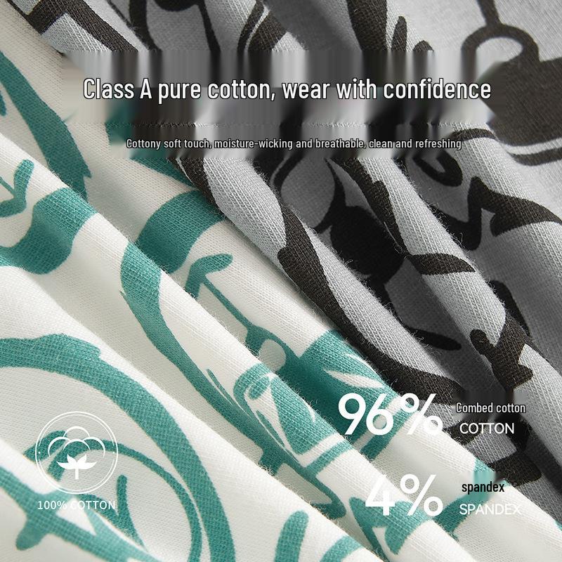 Custom Children's Cotton Boxer Briefs for Teen Boys - Plus Size, Class A Quality