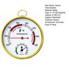 Hanging Sauna Thermometer Hygrometer 2-In-1 Indoor Sauna Room Sauna Centigrade Fahrenheit Temperature Humidity Monitor Gauge Sauna Accessories