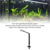 Supporto Leggero in Lega di Alluminio per Acquari Luce Altezza Personalizzabile Impermeabile Accessorio di Supporto per Illuminazione Acquari 2pz