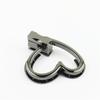 Handbag Purse Closure Toggle Latch Buckles Diy Bag Hardware Bag Accessories Double Heart Clasp Buckles Twist Locks For Handbag