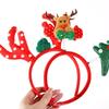 Festive Christmas Headband: Santa Claus, Reindeer & Tree Antler Headpiece for Holiday Parties