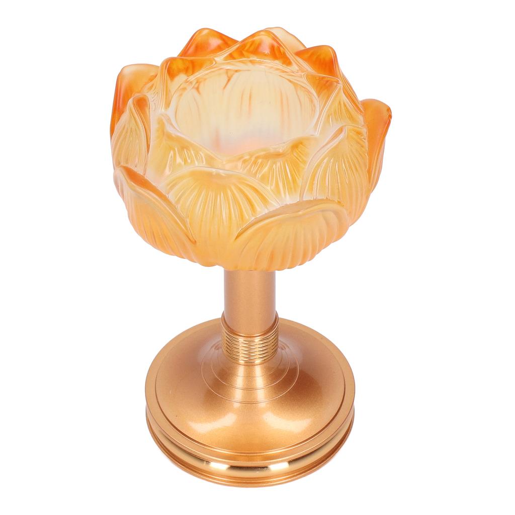 Buddhist Lotus Light Good Stability Elegant Fashion Exquisitely Made Buddhist Lamp for Kitchen