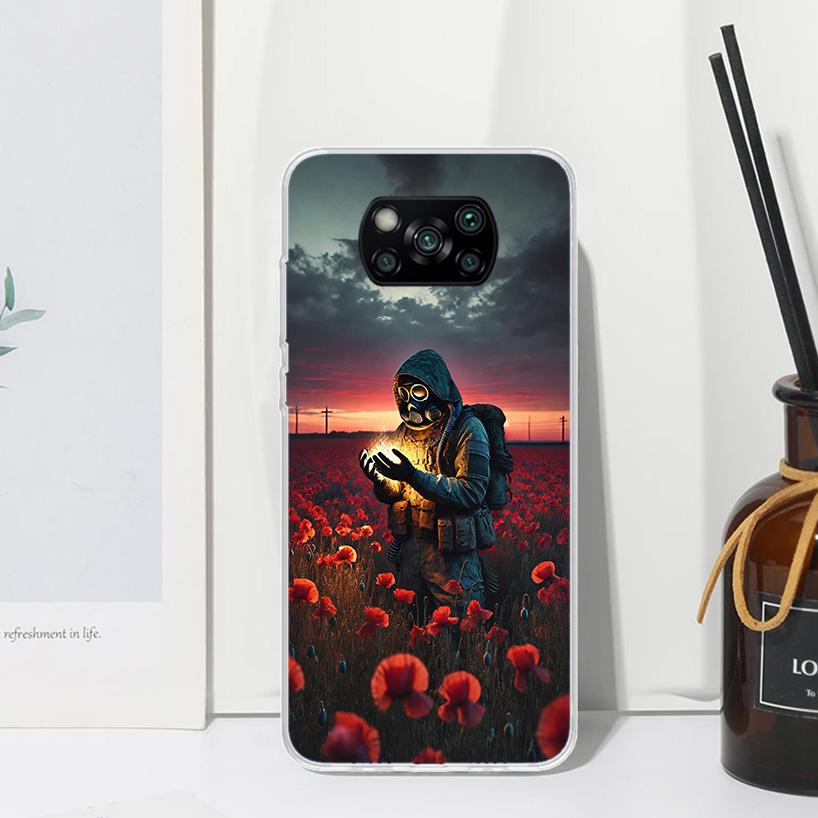 Game S-Stalker Phone Case For Xiaomi Poco X7 X6 X5 M7 M8 Pro F7 Ultra Redmi 15C 15 13C 13 12C 12 10 10C 10A Art Fundas Poco X7 X