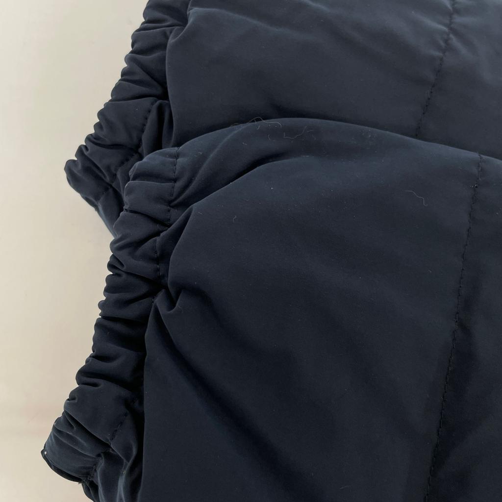 HUNTING WORLD 72JK62 Navy Fur Hooded Down Coat coat 44 NavyUsed